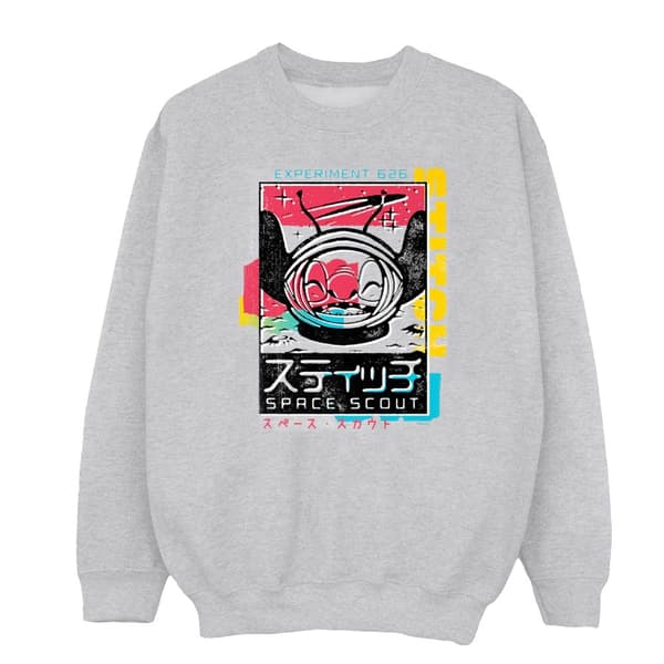 Disney Lilo & Stitch Space Scout Japanese - Sweatshirt för kvinnor/damer