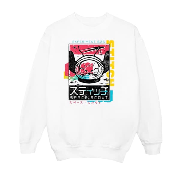 Disney Lilo & Stitch Space Scout Japanese - Sweatshirt för kvinnor/damer