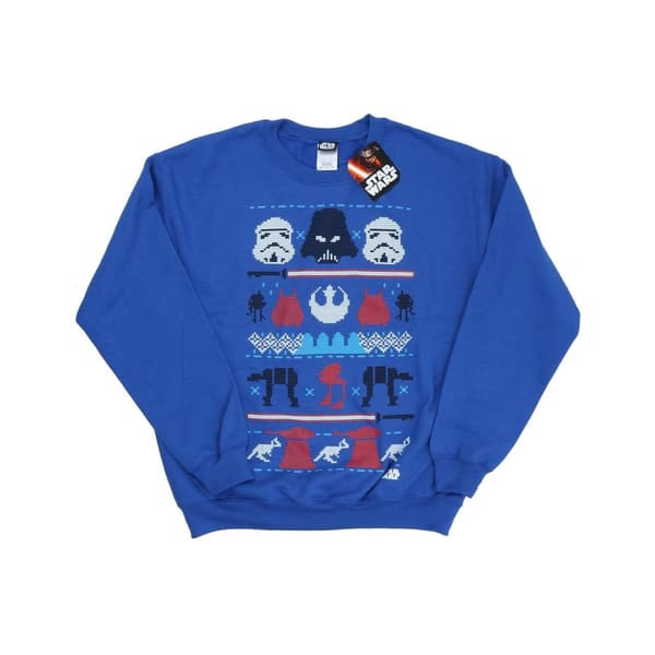 Star Wars Dark Side Fair Isle-jultröja för herrar