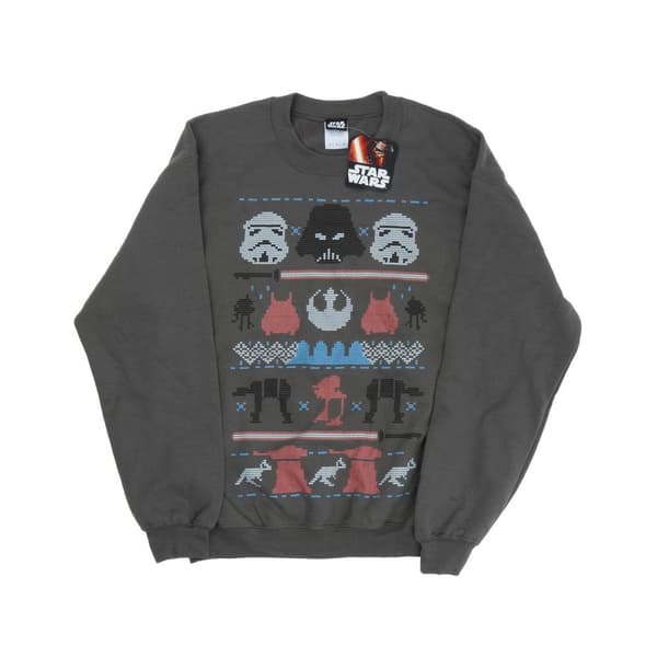 Star Wars Dark Side Fair Isle-jultröja för herrar