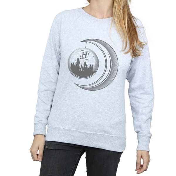 Harry Potter Dam/Tjej Hogwarts Moon Sweatshirt
