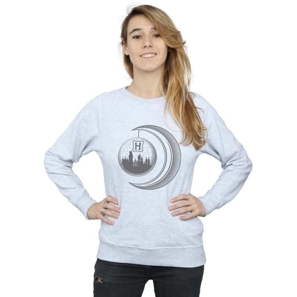 Harry Potter Dam/Tjej Hogwarts Moon Sweatshirt