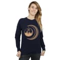 Miniatyrbild 2 av 5: Harry Potter Dam/Tjej Hogwarts Moon Sweatshirt