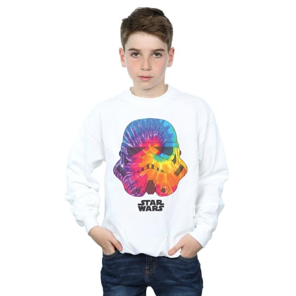 Star Wars Boys Stormtrooper Saturn Helmet Sweatshirt