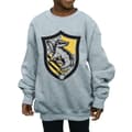 Miniatyrbillede 3 af 5: Harry Potter Girls Hufflepuff Crest Flat Sweatshirt