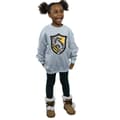 Miniatyrbillede 4 af 5: Harry Potter Girls Hufflepuff Crest Flat Sweatshirt