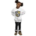 Miniatyrbillede 4 af 5: Harry Potter Girls Hufflepuff Crest Flat Sweatshirt