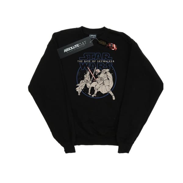 Star Wars: The Rise of Skywalker Star Wars The Rise Of Skywalker Rey And Kylo Combat Sweatshirt för damer/kvinnor