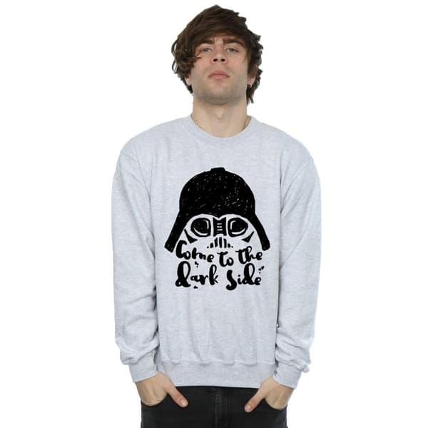 Star Wars Mens Darth Vader Come To The Dark Side Sketch Sweatshirt