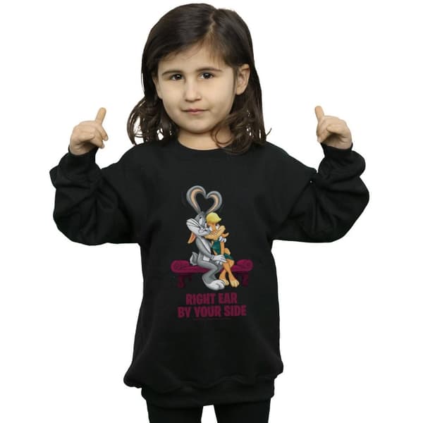 Looney Tunes Girls Bugs And Lola Alla hjärtans kramtröja