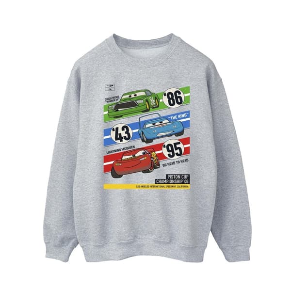 Disney Mens Cars Piston Cup Champions Sweatshirt