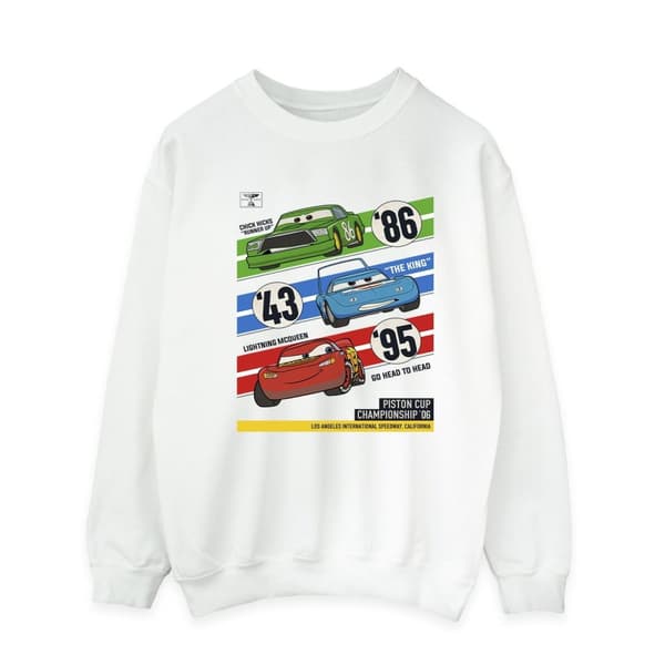 Disney Mens Cars Piston Cup Champions Sweatshirt
