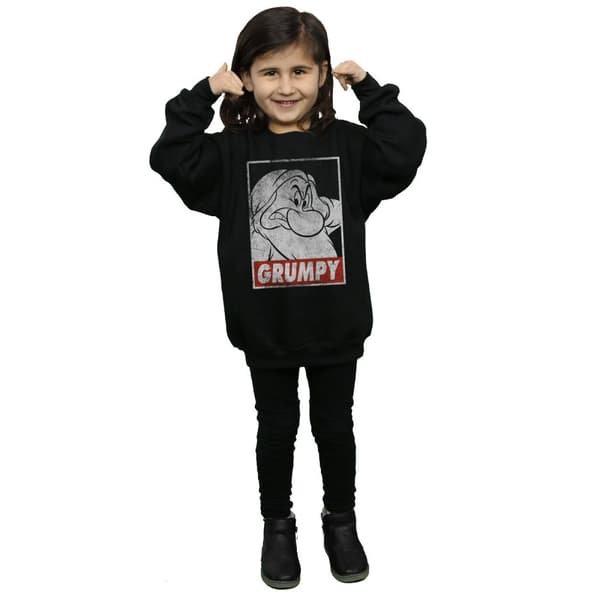 Disney Sweatshirt med affisch för Snövit och den griniga dvärgen