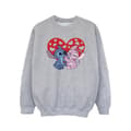 Miniatyrbilde 1 av 3: Disney Girls Lilo & Stitch Hearts Sweatshirt