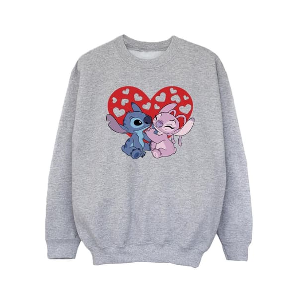 Disney Lilo & Stitch Hjärtan-tröja för flickor