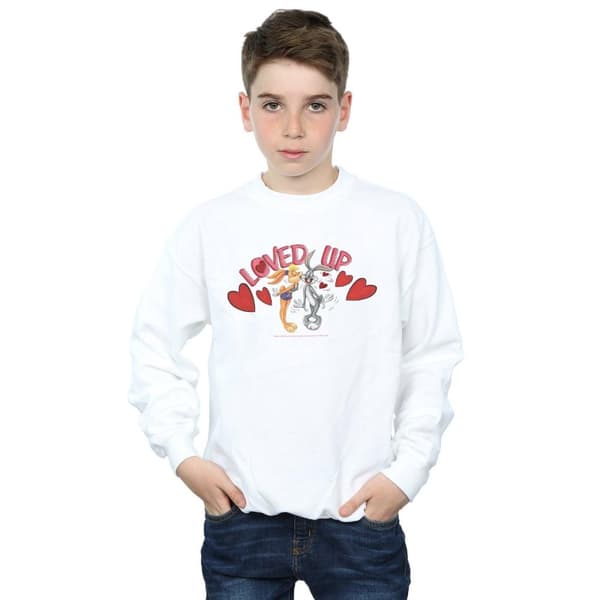 Looney Tunes Boys Bugs Bunny And Lola Valentine´s Day Loved Up Sweatshirt