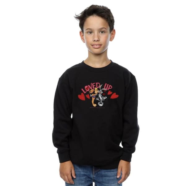 Looney Tunes Boys Bugs Bunny And Lola Valentine´s Day Loved Up Sweatshirt