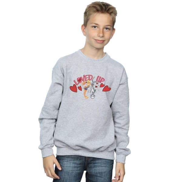 Looney Tunes Boys Bugs Bunny And Lola Valentine´s Day Loved Up Sweatshirt