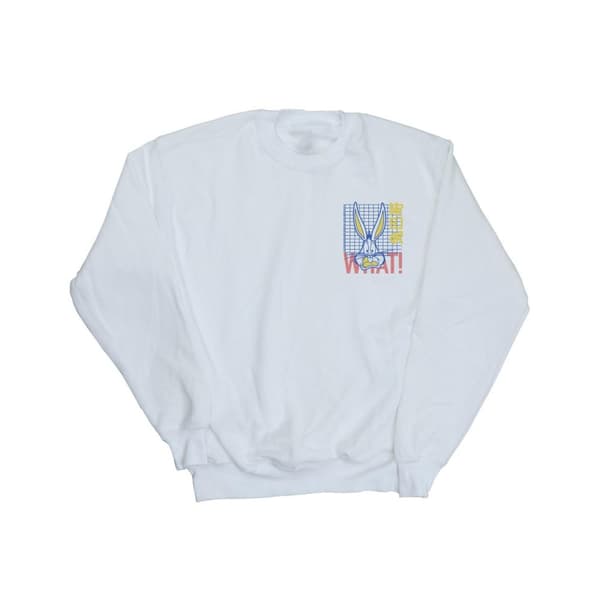 Looney Tunes Dam/Tjej Bugs Bunny What Sweatshirt