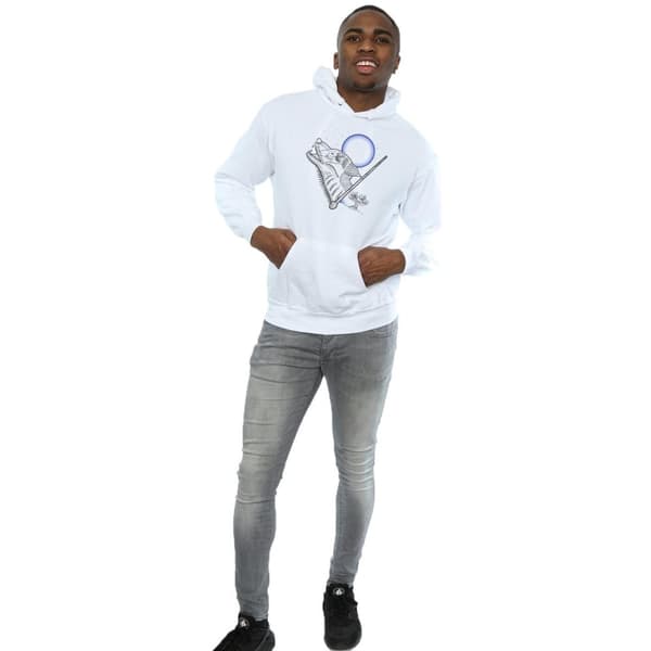 Harry Potter Mens Werewolf Line Art Hoodie