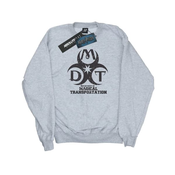 Harry Potter Womens/Ladies Department Of Magical Transportation Logo Sweatshirt