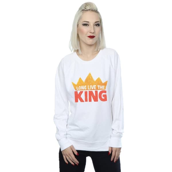 Disney Dam/Tjej Lejonkungen Film Länge leve kungen Sweatshirt