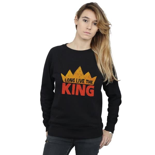 Disney Dam/Tjej Lejonkungen Film Länge leve kungen Sweatshirt