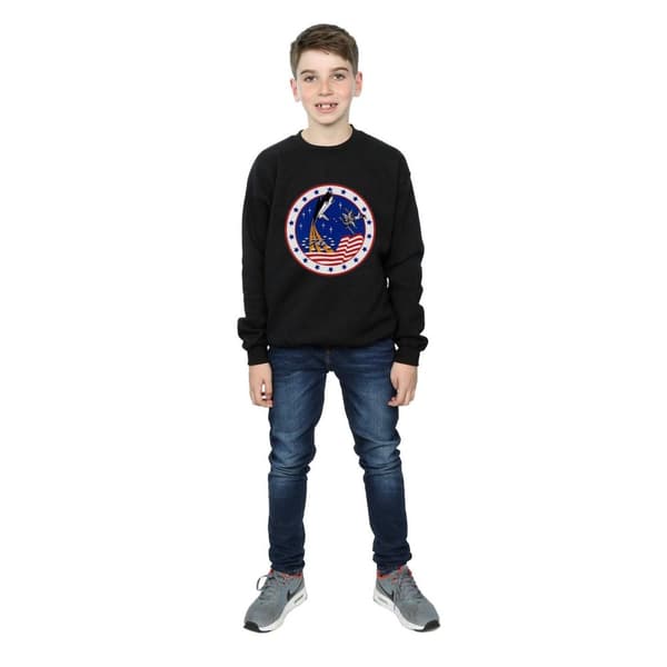 NASA Boys Classic Rocket 76 Sweatshirt