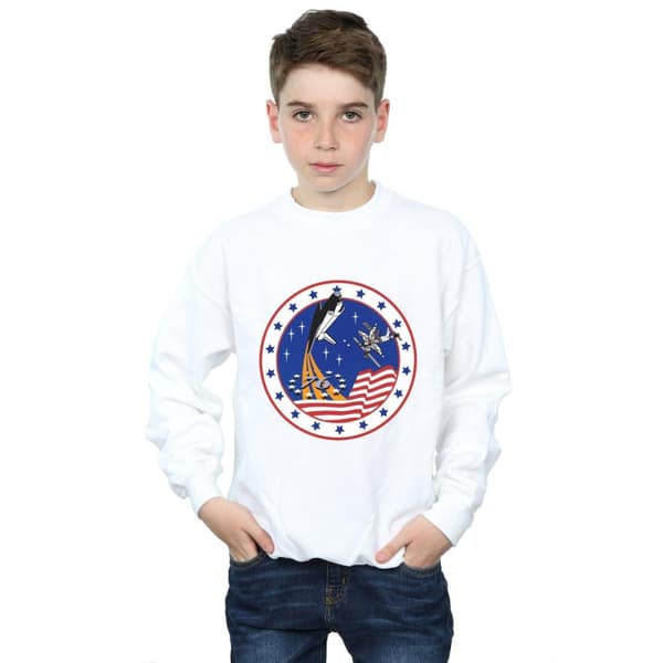 NASA Boys Classic Rocket 76 Sweatshirt