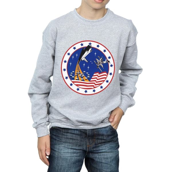 NASA Boys Classic Rocket 76 Sweatshirt