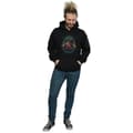 Miniatyrbilde 4 av 5: Harry Potter Mens Neon Hogwarts Crest Hoodie