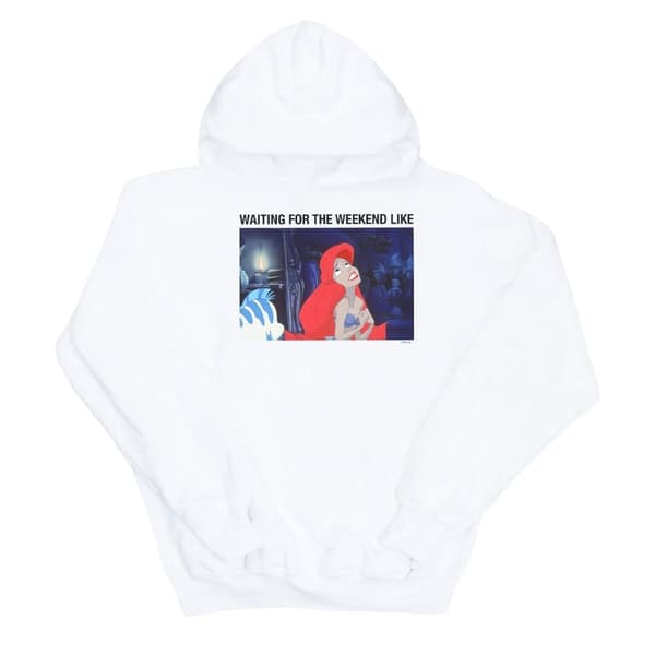 Disney Mens Den lilla sjöjungfrun Waiting For The Weekend Hoodie