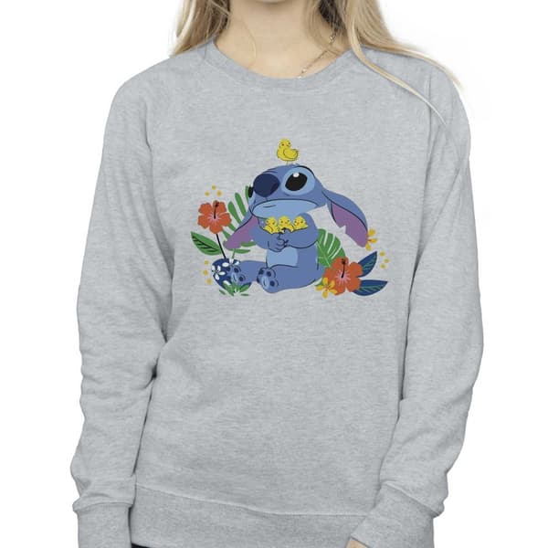 Disney Dam/Tjej Lilo & Stitch Birds Sweatshirt