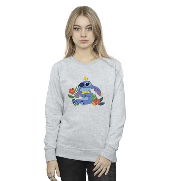 Disney Dam/Tjej Lilo & Stitch Birds Sweatshirt