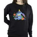 Miniatyrbild 3 av 4: Disney Dam/Tjej Lilo & Stitch Birds Sweatshirt