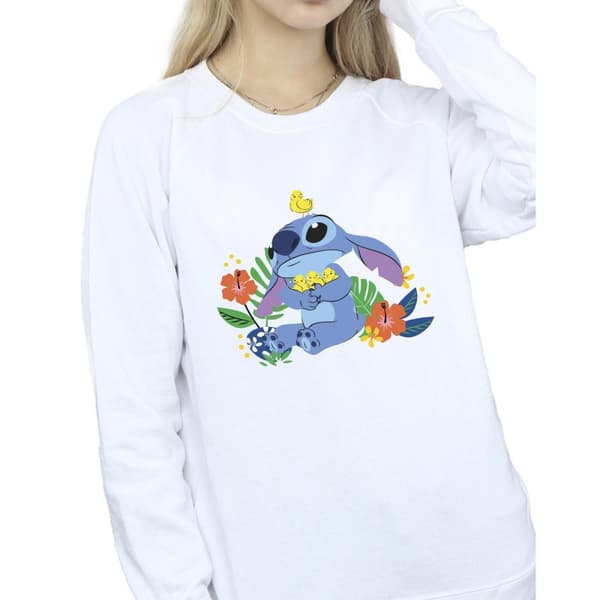 Disney Dam/Tjej Lilo & Stitch Birds Sweatshirt