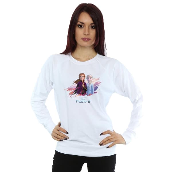 Disney Dam/Tjej Frozen 2 Elsa And Anna Nature Is Beautiful Sweatshirt