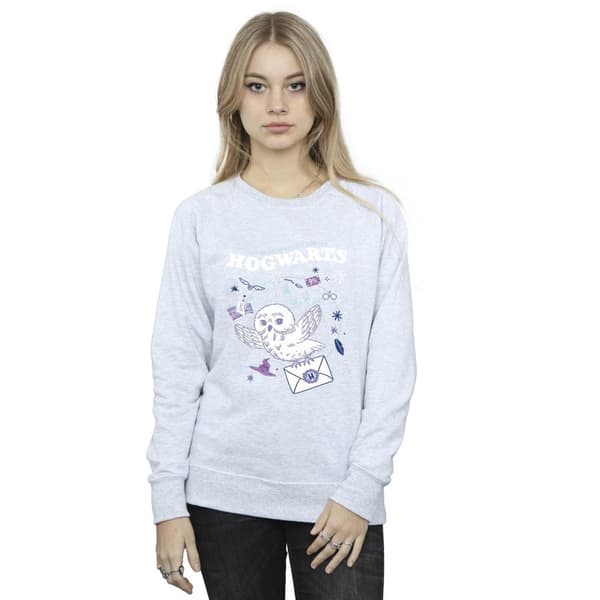 Harry Potter Womens/Ladies Owl Letter From Hogwarts Sweatshirt