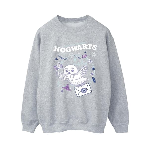 Harry Potter Womens/Ladies Owl Letter From Hogwarts Sweatshirt