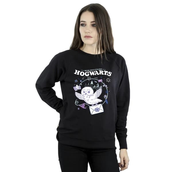 Harry Potter Womens/Ladies Owl Letter From Hogwarts Sweatshirt