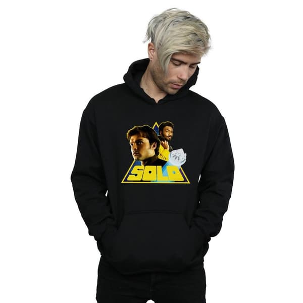 Star Wars Mens Solo Retro Triangle Hoodie
