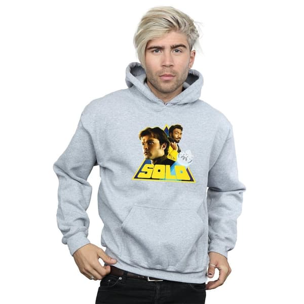 Star Wars Solo Retro Triangle-hoodie för herrar