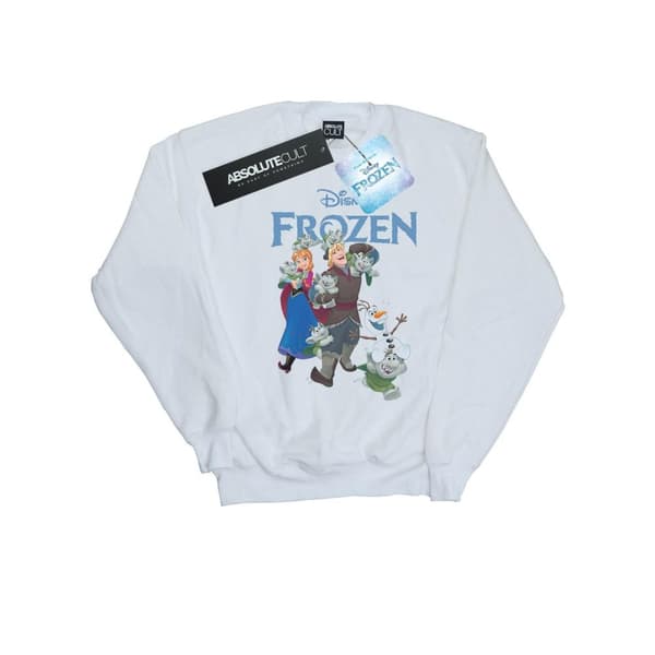 Disney Frozen Happy Trolls Sweatshirt för flickor