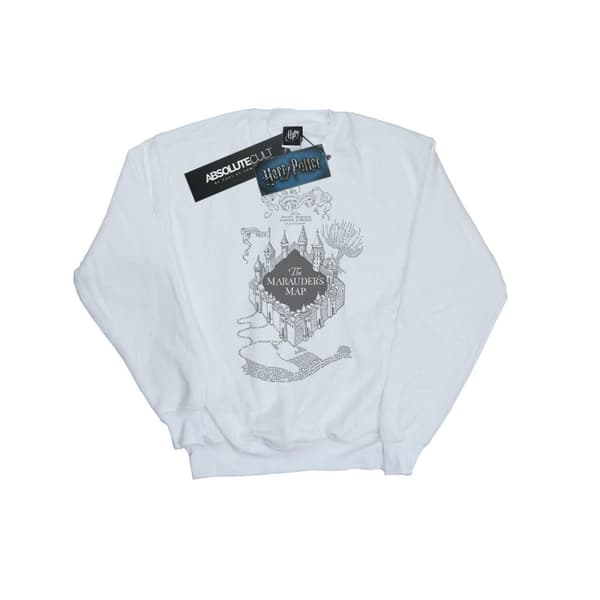 Harry Potter Sweatshirt med Marauderskartan för herrar
