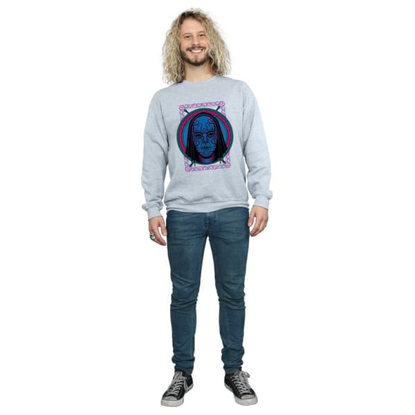 Harry Potter Neon Death Eater Mask Sweatshirt - herr