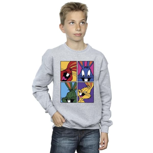 Looney Tunes Boys Bugs Pop Art Sweatshirt