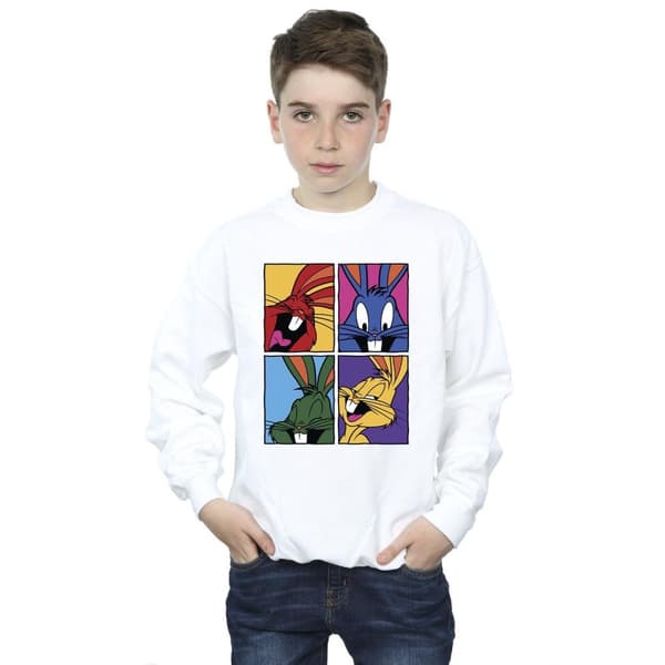 Looney Tunes Boys Bugs Pop Art Sweatshirt