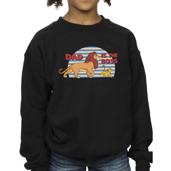 Disney Girls Lejonkungen Pappa Boss Sweatshirt