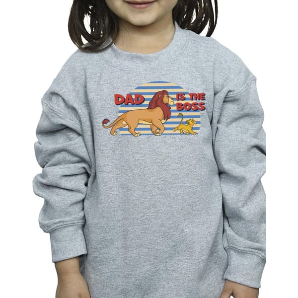 Disney Girls The Lion King Dad Boss Sweatshirt