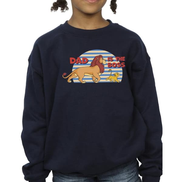 Disney Girls Lejonkungen Pappa Boss Sweatshirt